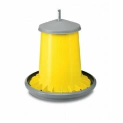 CHEMIN DES POULAILLERS Mangeoire À Trémie Poule Tige Métal Arcus 7kg - River Systems