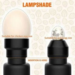 CARILLONSàVENT Mire Oeuf Lampe Mire Oeuf Testeur D'oeufs, Lumière LED Pour Vérifier L’Incubation D’Oeuf Portable Incubateur D'oeufs De Cane Lampe De Poche Batterie Pour Volaille Carivent -Poulailler et élevage de la basse-cour Soldes 2022 64138985 4