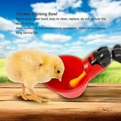 CARILLONSàVENT 5 Pcs En Abreuvoir Poules, Tasses Automatiques Automatique Chicken Acier Inoxydable Eau Côté Horizontal Mamelons Poulet Volaille Lapin Buveur Abreuvoir Nipple (Bol à Eau à Vis Fixe) Carivent -Poulailler et élevage de la basse-cour Soldes 2022 64141695 5