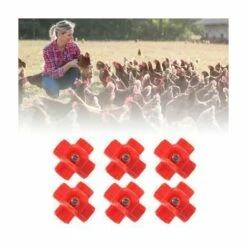 MONLY Tétine à Eau De Volaille, Abreuvoir Automatique Pour Tétine De Poulet Avec Montage Latéral Horizontal, Lot De 12 -Poulailler et élevage de la basse-cour Soldes 2022 64457886 4