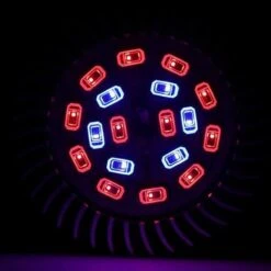 L'FLANEUR 18LEDs Lampe De Plante Intérieur Ampoule De Croissance Pour Végétation Hydroponique Ou En Serre 8W E27 ANEUR -Poulailler et élevage de la basse-cour Soldes 2022 65353908 4
