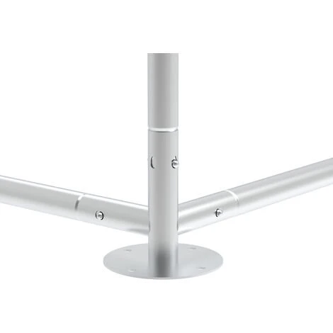 HOBAG Enclos Poulailler 6 M² Parc Grillagé 3x2 M Acier Galvanisé - Naturel 4 HOBAG Enclos Poulailler 6 M² Parc Grillagé 3x2 M Acier Galvanisé - Naturel – Image 4