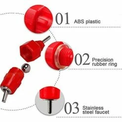 BENOBBY KIDS Poulet Canard Volaille Buveur Eau Mamelon Automatique Fontaine à Boire Bout à Bout Boule Alimentation Automatique 20 Pièces -Poulailler et élevage de la basse-cour Soldes 2022 66718082 3
