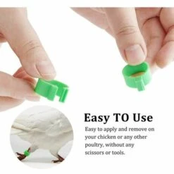 MONLY 300 Anneaux De Pied De Volaille, Petits Anneaux De Serrage De Volaille, Bandes De Volaille Pour Marquer Les Oiseaux, Perroquets, Pigeons, Cailles, Poussins (Jaune/bleu/blanc/violet/rouge/vert)，Fonepro -Poulailler et élevage de la basse-cour Soldes 2022 67668130 4