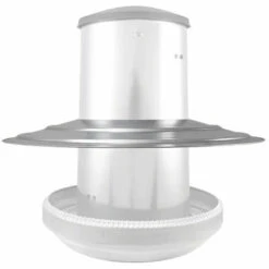 POULAILLER DIRECT Auvent Galvanisé Pour Mangeoire Volailles 26kg - River Systems