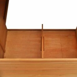 VidaXL Poulailler D'extérieur Avec 1 Nichoir Bois - Brun -Poulailler et élevage de la basse-cour Soldes 2022 732610 4