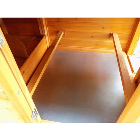 WILTEC Abri Pour Rongeurs Clapier Poulailler Petits Animaux Espace Libre 4 WILTEC Abri Pour Rongeurs Clapier Poulailler Petits Animaux Espace Libre – Image 4